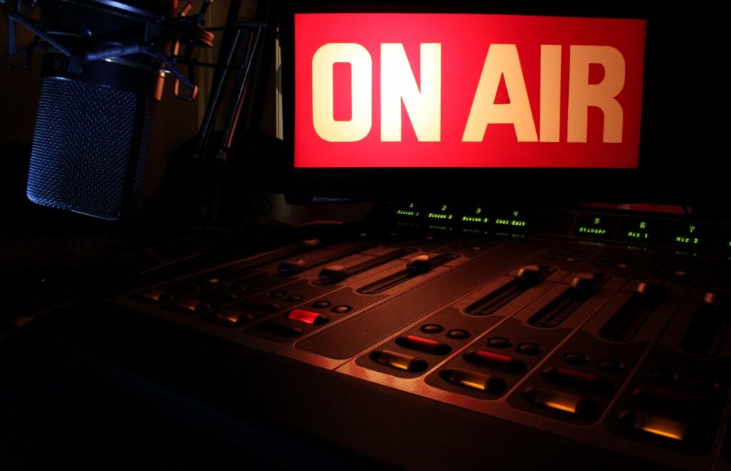 Radio ad campaign graphic